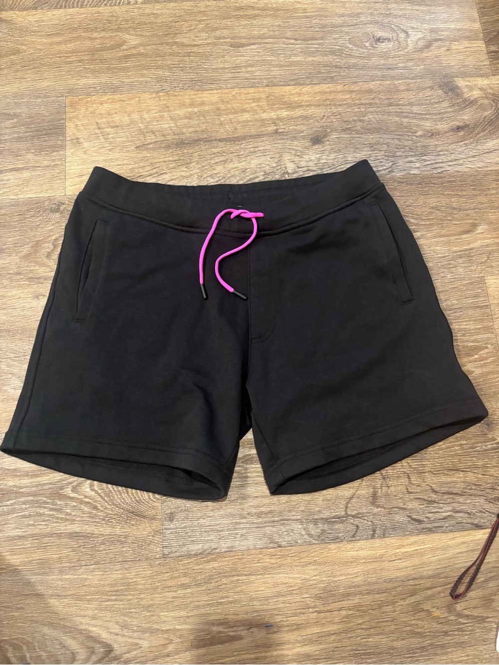 Chubbies Lined Sweat Shorts Black 5.5 Inseam Athletic Lounge Mens Medium